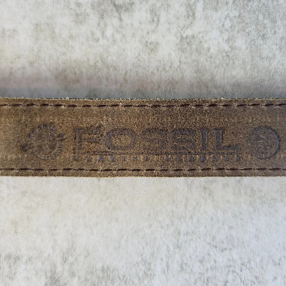 FOSSIL Stitch Multicolor Leather Belt - Picture 6 of 9